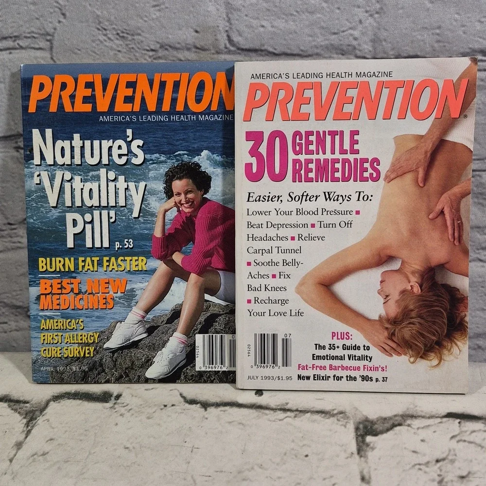 Prevention Magazine‎ Lot Of 10 Vintage 90's